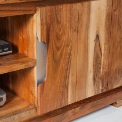 Wolf-Möbel TV-Lowboard Vision I - Akazie massiv -Wohnzimmermöbel boutique en ligne tv lowboard vision i akazie massiv 4024532