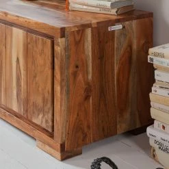 Wolf-Möbel TV-Lowboard Vision I - Akazie massiv -Wohnzimmermöbel boutique en ligne tv lowboard vision i akazie massiv 4024536