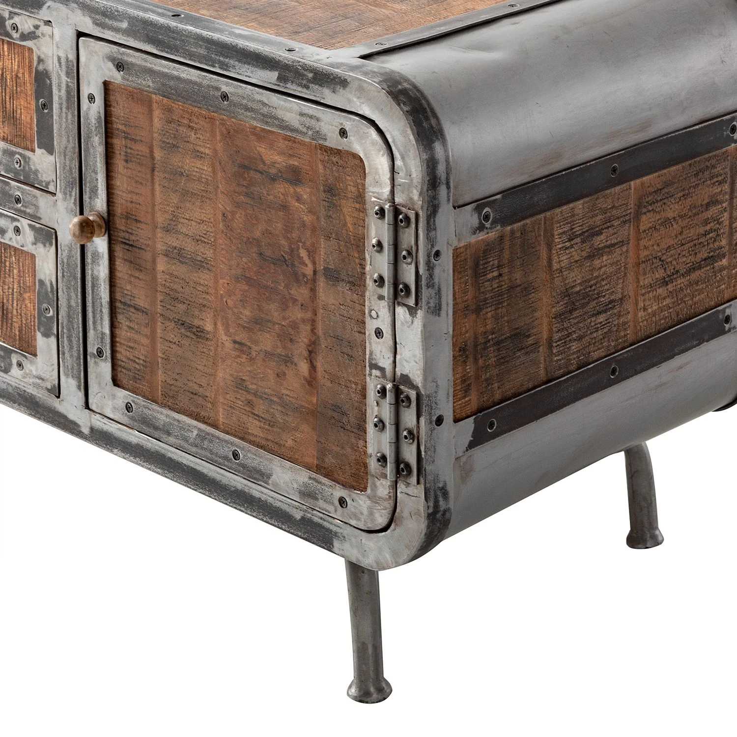 Ars manufacti TV-Lowboard Wharton II - Akazie teilmassiv / Stahl 7 Ars manufacti TV-Lowboard Wharton II - Akazie teilmassiv / Stahl – Bild 7