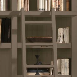 Maison Belfort TV-Wand Azjana I - Granit - Mit Leiter -Wohnzimmermöbel boutique en ligne tv wand azjana i pinie teilmassiv granit mit leiter 3391521