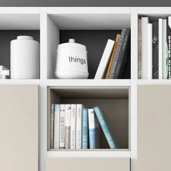 Loftscape TV-Wand Emporior IV - Matt Weiß / Matt Hellbeige - Breite: 294 cm 11 Loftscape TV-Wand Emporior IV - Matt Weiß / Matt Hellbeige - Breite: 294 cm -Wohnzimmermöbel boutique en ligne tv wand emporior iv hochglanz weiss matt hellbeige 5153632