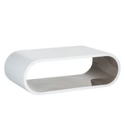 Fredriks Couchtisch Two Colour - Hochglanz Weiß / Hochglanz Lava -Wohnzimmermöbel boutique en ligne two colour couchtisch hochglanz weiss lava 1305945