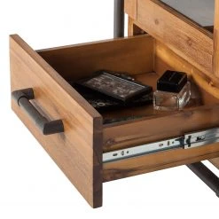 Ars manufacti Vitrine Atelier - Akazie teilmassiv -Wohnzimmermöbel boutique en ligne vitrine atelier akazie teilmassiv 1833222