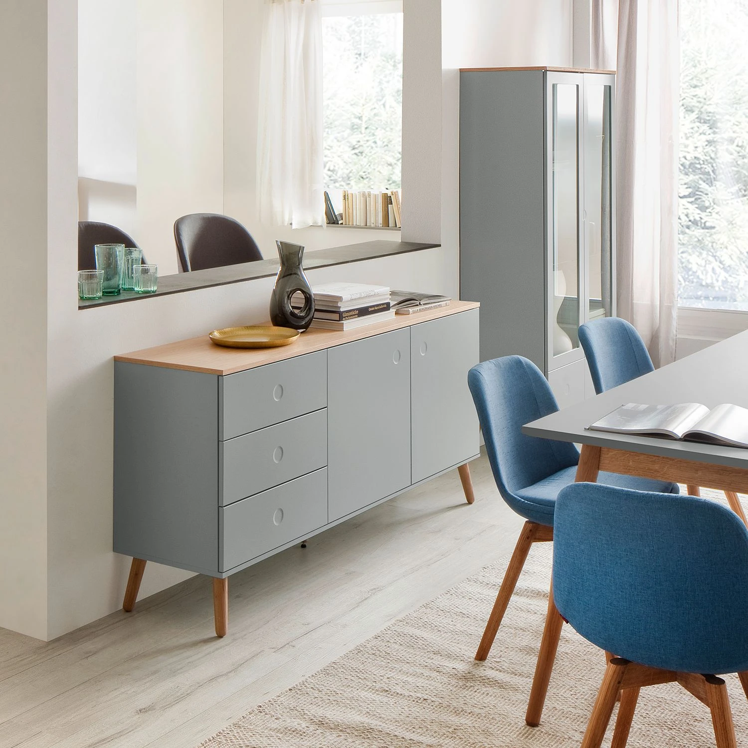 Tenzo Sideboard Dot I - Grau 2 Tenzo Sideboard Dot I - Grau – Bild 2