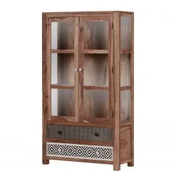 Red Living Vitrinenschrank Farasi - Sheesham massiv
