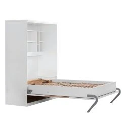 Schrankbett KiYDOO smart - Weiß / Eiche Sonoma Dekor - 110 x 205cm - Kaltschaummatratze 24 Schrankbett KiYDOO smart - Weiß / Eiche Sonoma Dekor - 110 x 205cm - Kaltschaummatratze -Wohnzimmermöbel boutique en ligne wandklappbett majano 110 x 205 cm kaltschaummatratze weiss eiche sonoma dekor 1691206