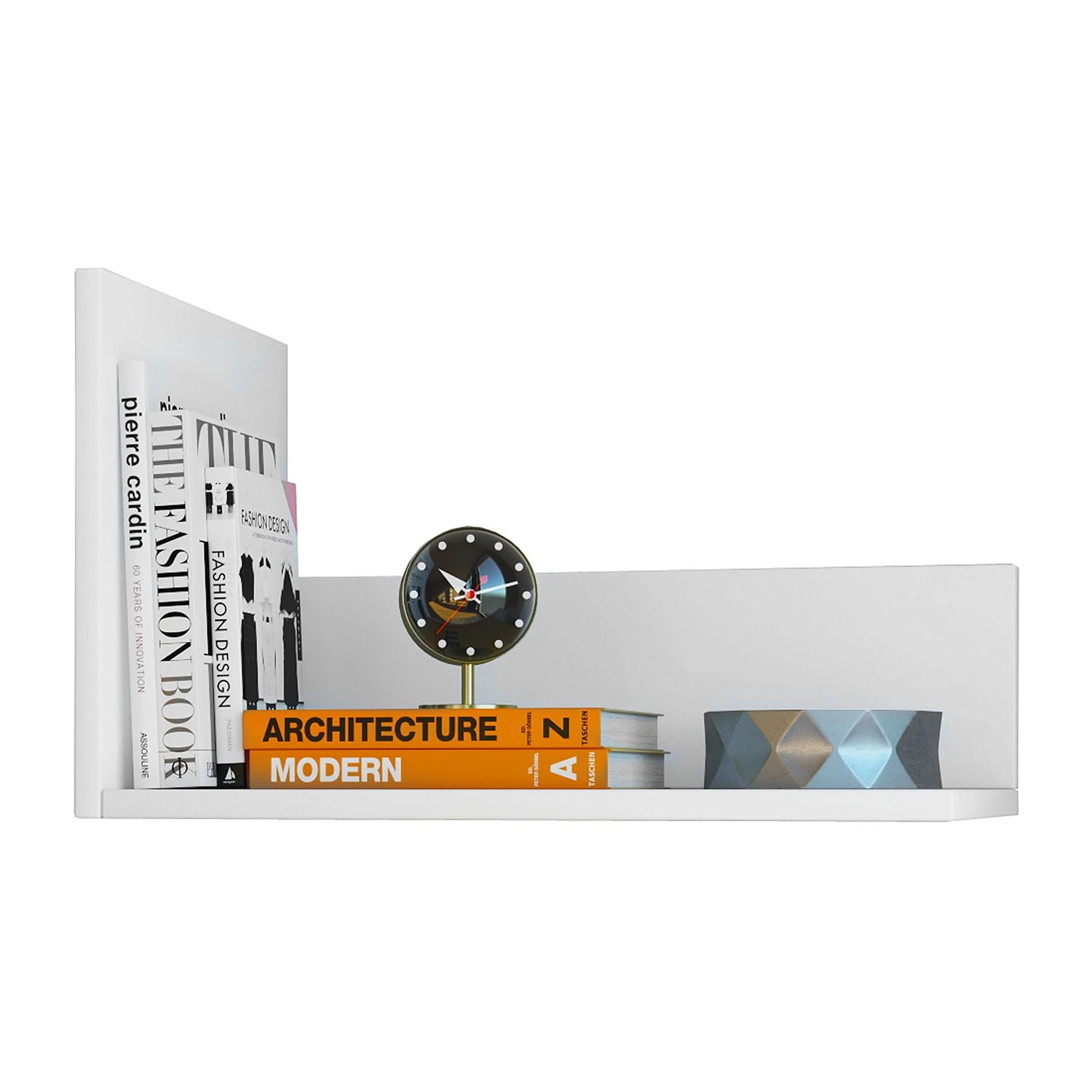 VCM Wandregal Blisa - Weiß 1 VCM Wandregal Blisa - Weiß