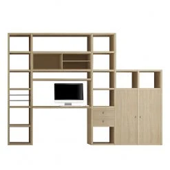 Loftscape Wohnkombination Emporior I - Eiche Dekor