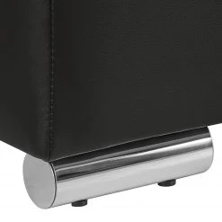 Roomscape Wohnlandschaft Berrings - (mit Schlaffunktion) - Kunstleder / Strukturstoff Schwarz / Grau - Longchair davorstehend links -Wohnzimmermöbel boutique en ligne wohnlandschaft berrings mit schlaffunktion kunstleder strukturstoff schwarz grau longchair davorstehend links 3633477