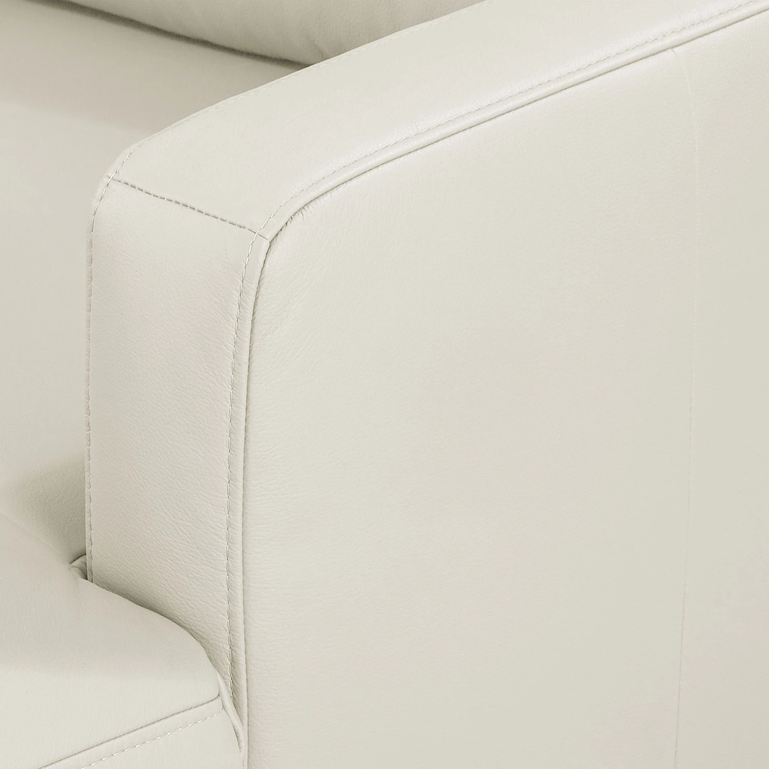 Fredriks Wohnlandschaft Bivona II Echtleder - Perlweiß 8 Fredriks Wohnlandschaft Bivona II Echtleder - Perlweiß – Bild 8