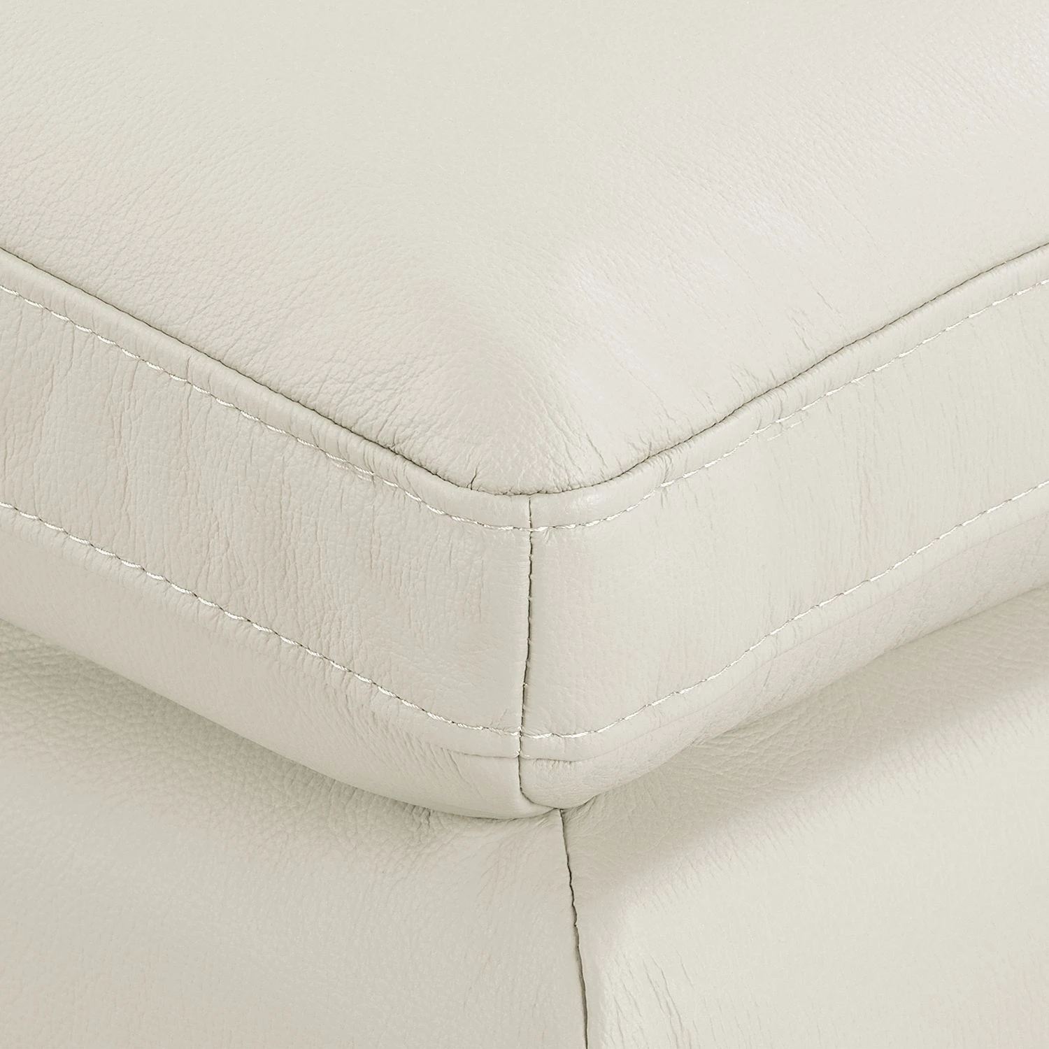 Fredriks Wohnlandschaft Bivona II Echtleder - Perlweiß 9 Fredriks Wohnlandschaft Bivona II Echtleder - Perlweiß – Bild 9