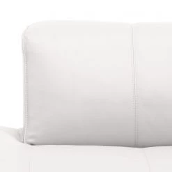 Studio Copenhagen Wohnlandschaft HUDSON - Echtleder Neka: Weiß - Longchair davorstehend rechts / Ottomane links -Wohnzimmermöbel boutique en ligne wohnlandschaft hudson iii echtleder longchair davorstehend rechts ottomane links weiss 3846884