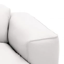 Studio Copenhagen Wohnlandschaft HUDSON - Echtleder Neka: Weiß - Longchair davorstehend rechts / Ottomane links -Wohnzimmermöbel boutique en ligne wohnlandschaft hudson iii echtleder longchair davorstehend rechts ottomane links weiss 3846904