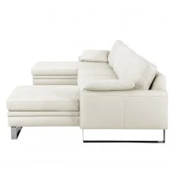 Fredriks Wohnlandschaft Laureto II Echtleder - Perlweiß -Wohnzimmermöbel boutique en ligne wohnlandschaft laureto ii echtleder perlweiss 4186632