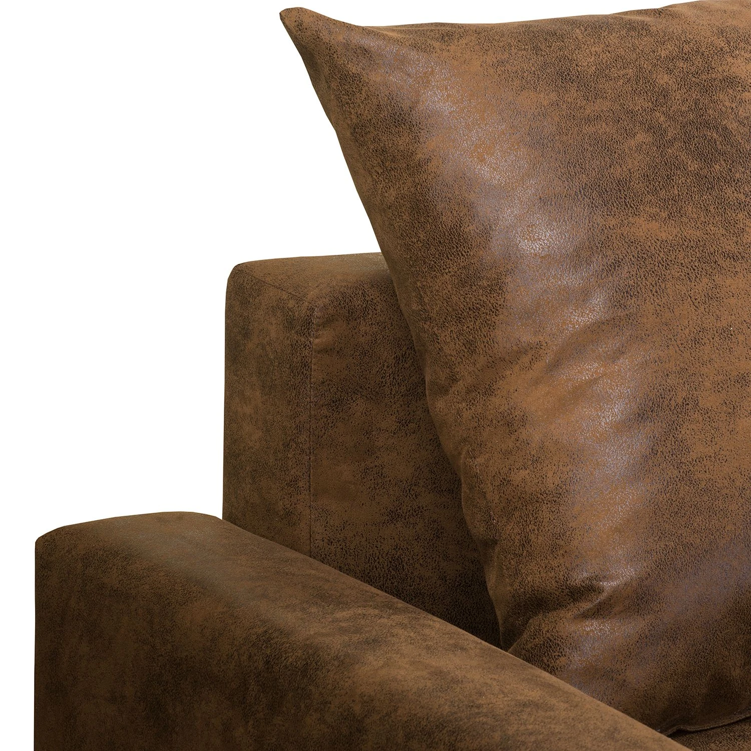 Mooved Wohnlandschaft Sibenik - (mit Schlaffunktion) - Antiklederoptik - Braun - Longchair davorstehend rechts / Ottomane links 14 Mooved Wohnlandschaft Sibenik - (mit Schlaffunktion) - Antiklederoptik - Braun - Longchair davorstehend rechts / Ottomane links – Bild 14