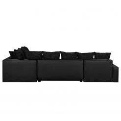 Fredriks Wohnlandschaft Sibenik - (mit Schlaffunktion) - Kunstleder/Strukturstoff - Anthrazit - Longchair davorstehend links / Ottomane rechts -Wohnzimmermöbel boutique en ligne wohnlandschaft sibenik kunstleder strukturstoff anthrazit longchair davorstehend links ottomane rechts 4960072