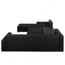 Fredriks Wohnlandschaft Sibenik - (mit Schlaffunktion) - Kunstleder/Strukturstoff - Anthrazit - Longchair davorstehend links / Ottomane rechts -Wohnzimmermöbel boutique en ligne wohnlandschaft sibenik kunstleder strukturstoff anthrazit longchair davorstehend links ottomane rechts 4960084