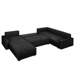 Fredriks Wohnlandschaft Sibenik - (mit Schlaffunktion) - Kunstleder/Strukturstoff - Anthrazit - Longchair davorstehend links / Ottomane rechts -Wohnzimmermöbel boutique en ligne wohnlandschaft sibenik kunstleder strukturstoff anthrazit longchair davorstehend links ottomane rechts 4960108