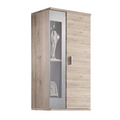 Mooved Wohnwand Baceno (4-teilig) - Eiche Sanremo Dekor - Ohne Beleuchtung -Wohnzimmermöbel boutique en ligne wohnwand baceno 4 teilig eiche san remo dekor 2271154