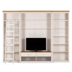 Maison Belfort Wohnwand Lillehammer I (3-teilig) - Kiefer massiv - Kiefer Weiß / Kiefer Honig 13 Maison Belfort Wohnwand Lillehammer I (3-teilig) - Kiefer massiv - Kiefer Weiß / Kiefer Honig -Wohnzimmermöbel boutique en ligne wohnwand lillehammer i 3 teilig kiefer massiv weiss kiefer 1305270