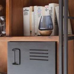 Ars manufacti Wohnwand Manchester I (3-teilig) - Akazie teilmassiv / Metall - Akazie / Anthrazit -Wohnzimmermöbel boutique en ligne wohnwand manchester i 3 teilig akazie teilmassiv metall akazie anthrazit 4874604