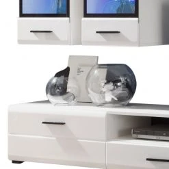 Mooved Wohnwand Marcello (7-teilig) - inkl. Beleuchtung - Hochglanz Weiß/Weiß 7 Mooved Wohnwand Marcello (7-teilig) - inkl. Beleuchtung - Hochglanz Weiß/Weiß -Wohnzimmermöbel boutique en ligne wohnwand marcello 7 teilig inkl beleuchtung hochglanz weiss weiss 977326