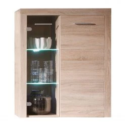 Mooved Wohnwand Rindby (5-teilig) - inkl. Beleuchtung - Eiche Sonoma Dekor -Wohnzimmermöbel boutique en ligne wohnwand rindby 5 teilig inkl beleuchtung eiche sonoma dekor 4436076