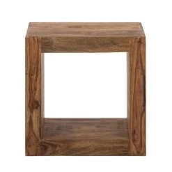 Wolf-Möbel Würfel Yoga - Sheesham massiv - Natur -Wohnzimmermöbel boutique en ligne wuerfel yoga sheesham massiv natur 447891