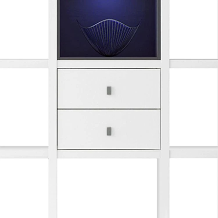 Loftscape XL Regalwand Emporior III.B - Weiß / Schwarz - Mit Beleuchtung 5 Loftscape XL Regalwand Emporior III.B - Weiß / Schwarz - Mit Beleuchtung – Bild 5