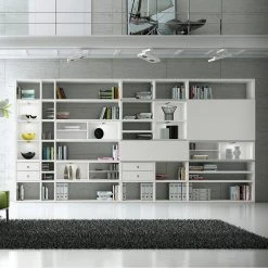 Loftscape XXL Regalwand Emporior I.B - Ohne Beleuchtung -Wohnzimmermöbel boutique en ligne xxl regalwand emporior i b 1556458