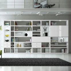 Loftscape XXL Regalwand Emporior I.B - Mit Beleuchtung 7 Loftscape XXL Regalwand Emporior I.B - Mit Beleuchtung -Wohnzimmermöbel boutique en ligne xxl regalwand emporior i b hochglanz weiss mit beleuchtung 2206954