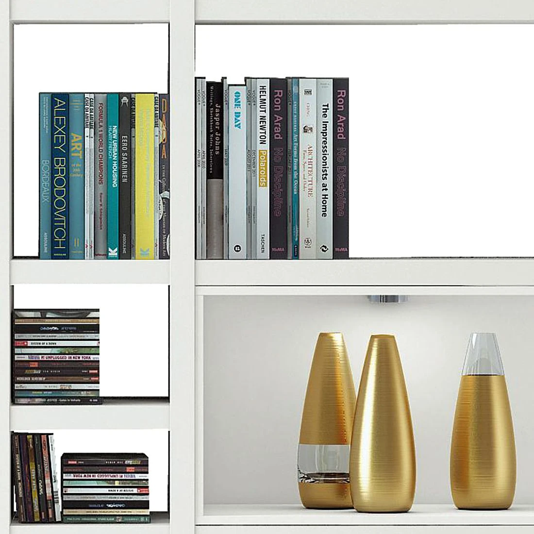 Loftscape XXL Regalwand Emporior III - Cremeweiß - Mit Beleuchtung 5 Loftscape XXL Regalwand Emporior III - Cremeweiß - Mit Beleuchtung – Bild 5