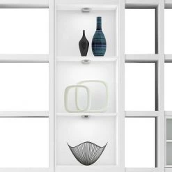 Loftscape XXL Regalwand Emporior VII - Weiß - Mit Beleuchtung -Wohnzimmermöbel boutique en ligne xxl regalwand emporior vii weiss 289545